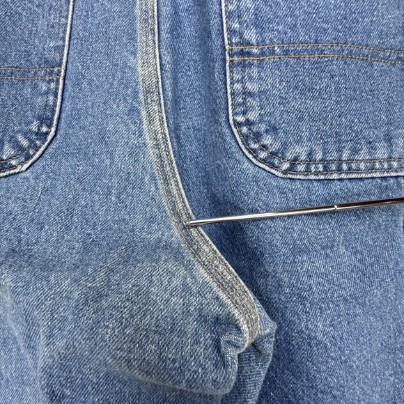 Carhartt Denim Jean Work Shorts Size 34 B28 STW Stonewash NWT NOS - Picture 10 of 10